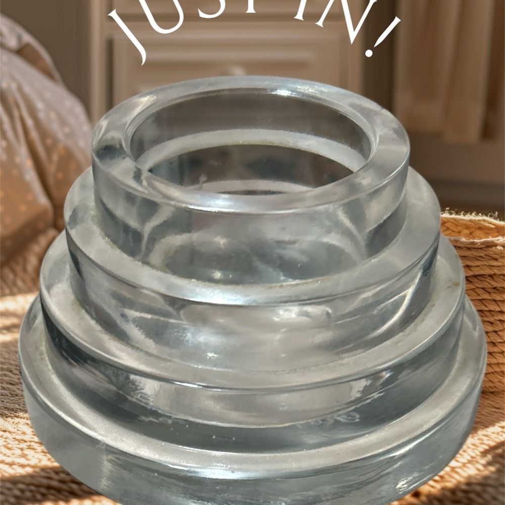 Ralph Lauren Home Lead Crystal Votive Candle Holder